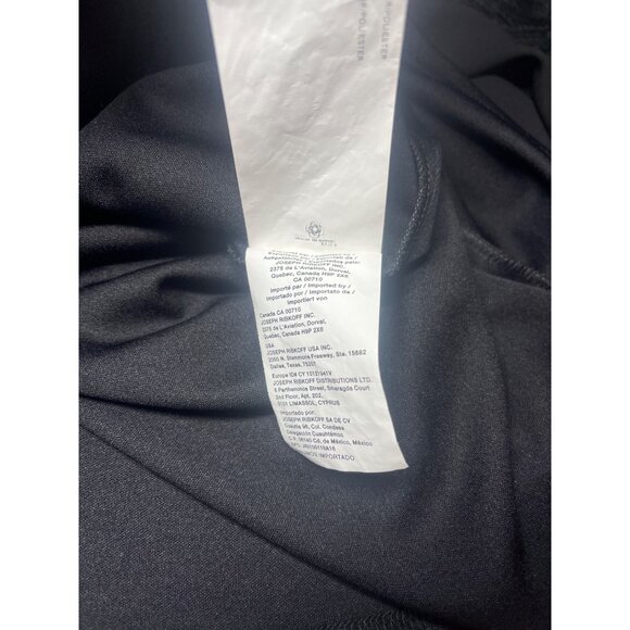 Joseph Ribkoff Dress Lace Bell Sleeves Elastic Neck Ladies Size Large Black - Picture 8 of 10